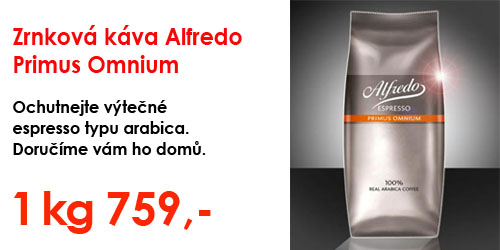 Zrnková káva Alfredo