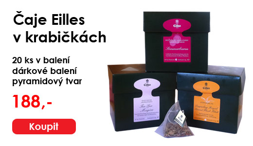 Čaje Eilles v krabičce