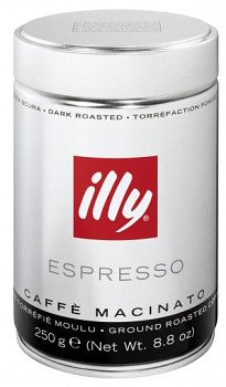 ILLY - mletá káva 250g dark