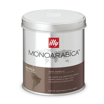 Mletá káva illy Brasil