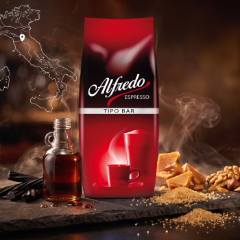ALFREDO Tipo Bar 1000g - zrnková káva