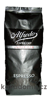 ALFREDO Super Bar 1000g - zrnková káva
