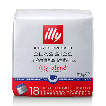 Kapsle illy iperEspresso Classico Lungo