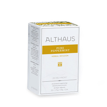 Čaj Althaus bylinný - Pure Peppermint 20 x 1,75g