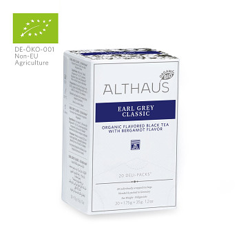 Čaj Althaus černý - BIO EARL GREY Classic 20 x 1,75g