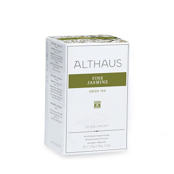 Čaj Althaus zelený - Fine Jasmine 20 x 1,75g