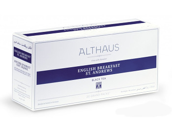 Čaj Althaus černý - English Breakfast St. Andrews Grand Packs 20 x 4 g