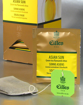 Čaj EILLES Sonne Asiens - zelený aromatizovaný čaj 25ks/1,7g