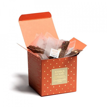 Vánoční čaj rooibos s pomerančem, pepřem a třešněmi