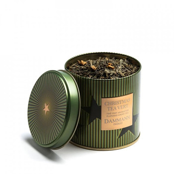Sypaný zelený vánoční čaj Dammann Christmas Tea Vert
