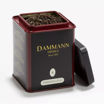 Sypaný černý čaj Dammann Darjeeling G.F.O.P. 100 g 