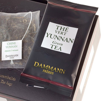Zelený čaj Dammann VERT YUNNAN, 24 x 2 g 
