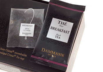 Černý čaj Dammann Breakfast 24 x 2 g