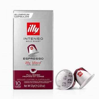 illy Kompatibilní kapsle espresso Intenso 10 ks illy Kompatibilní kapsle espresso Intenso 10 ks