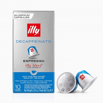 illy Kompatibilní kapsle espresso bez kofeinu 10 ks illy Kompatibilní kapsle espresso bez kofeinu 10 ks